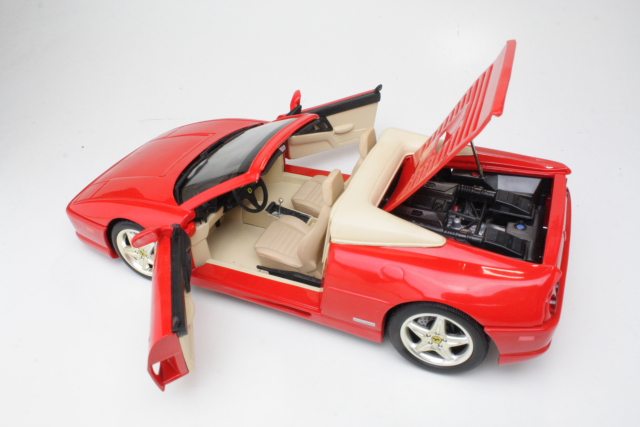 Ferrari F355 Spider 1994, punainen - Sulje napsauttamalla kuva