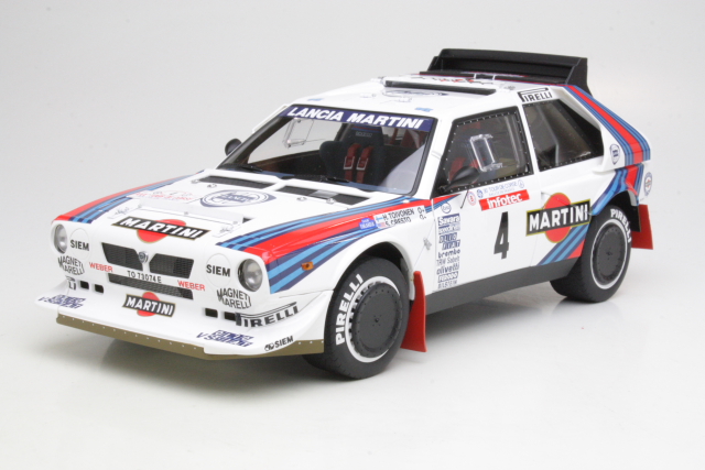 Lancia Delta S4, Tour de Corse 1986, H.Toivonen, no.4 - Sulje napsauttamalla kuva