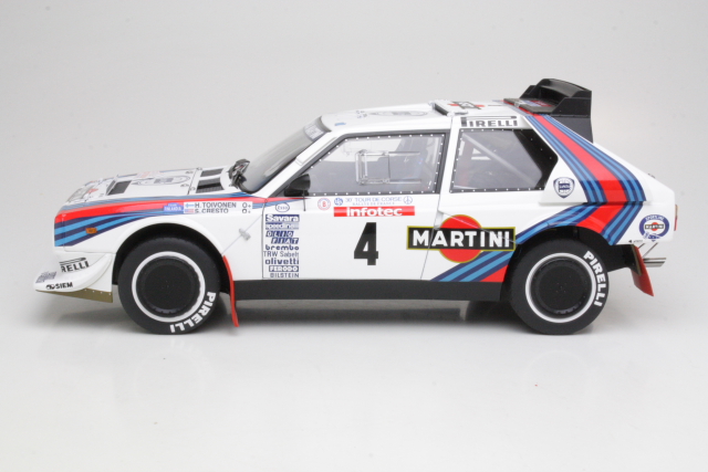 Lancia Delta S4, Tour de Corse 1986, H.Toivonen, no.4