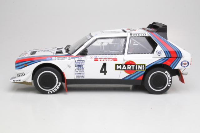 Lancia Delta S4, Tour de Corse 1986, H.Toivonen, no.4 - Click Image to Close