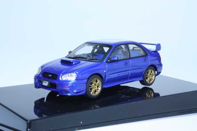 Subaru Impreza WRX STi 2003, sininen
