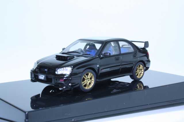Subaru Impreza WRX STi 2003, musta