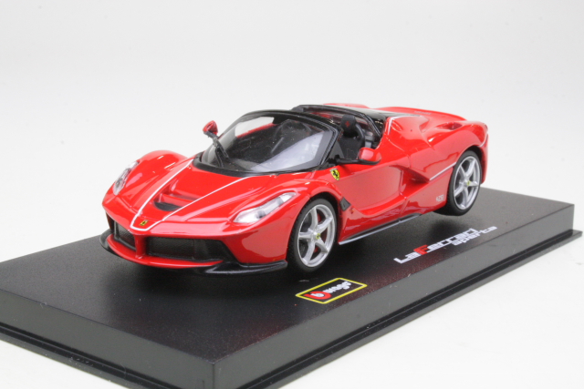 Ferrari LaFerrari Aperta 2016, punainen - Sulje napsauttamalla kuva