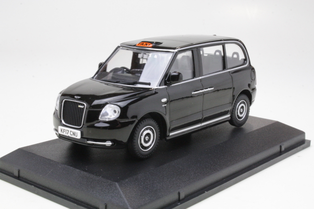 LEVC TX Electric Taxi London, musta