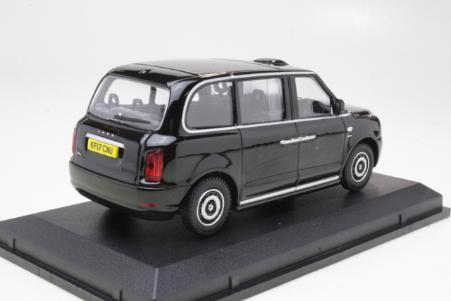 LEVC TX Electric Taxi London, musta