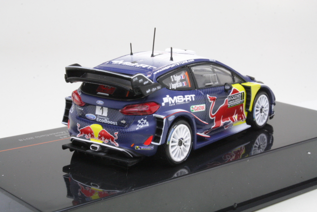 Ford Fiesta WRC, Monte Carlo 2018, S.Ogier, no.1 - Sulje napsauttamalla kuva