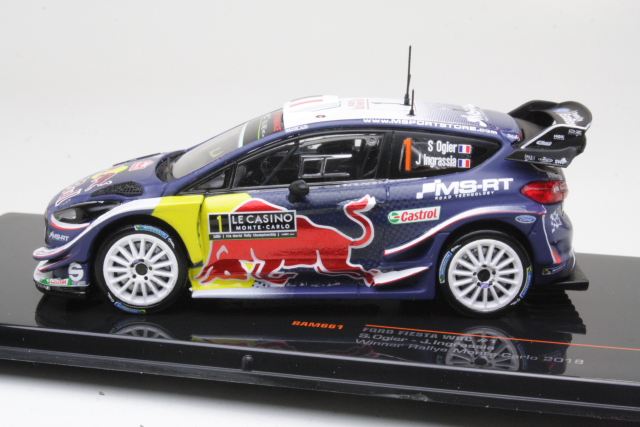 Ford Fiesta WRC, Monte Carlo 2018, S.Ogier, no.1