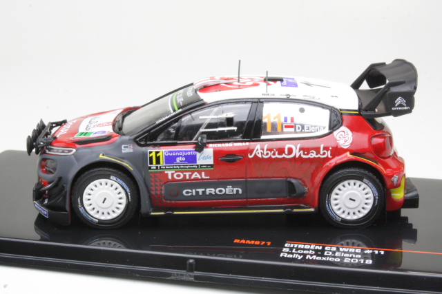Citroen C3 WRC, Mexico 2018, S.Loeb, no.11