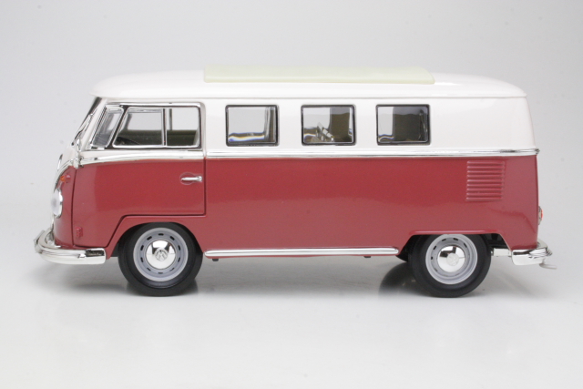 VW T1 Bus 1962, red/white