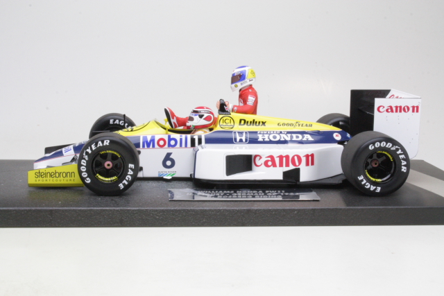Williams Honda FW11, German GP 1986, K.Rosberg riding on Piquet