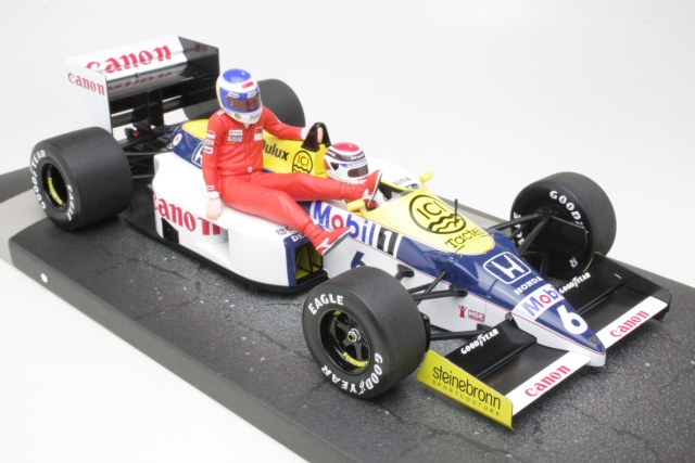 Williams Honda FW11, German GP 1986, K.Rosberg riding on Piquet