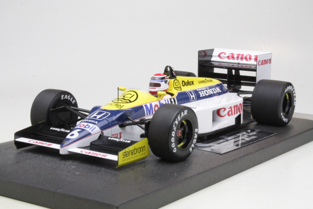 Williams Honda FW11, German GP 1986, K.Rosberg riding on Piquet