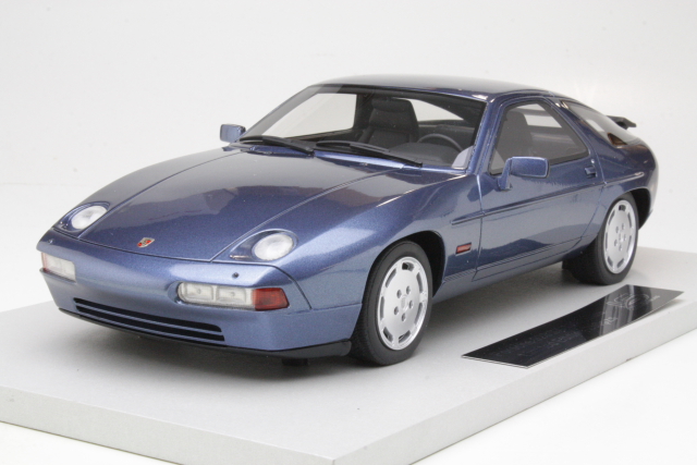 Porsche 928 S4 1987, sininen - Sulje napsauttamalla kuva