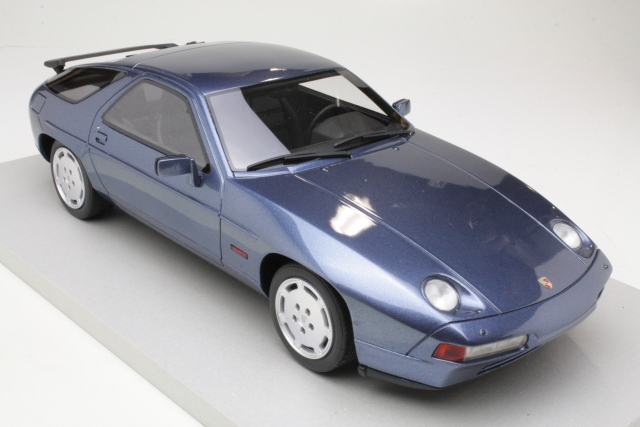 Porsche 928 S4 1987, sininen - Sulje napsauttamalla kuva