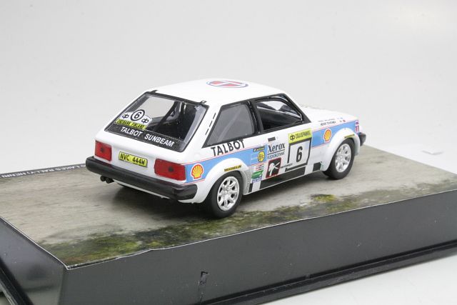 Talbot Sunbeam, Finland 1981, H.Toivonen, no.6 - Sulje napsauttamalla kuva