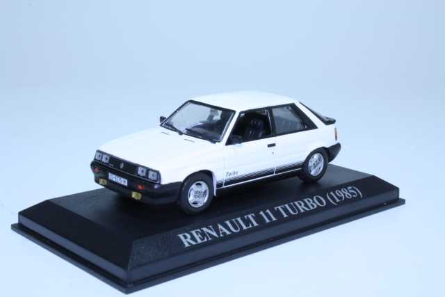 Renault 11 Turbo 1985, valkoinen