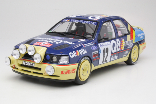 Ford Sierra Cosworth 4x4, Monte Carlo 1991, F.Delecour, no.12 - Sulje napsauttamalla kuva