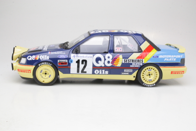 Ford Sierra Cosworth 4x4, Monte Carlo 1991, F.Delecour, no.12 - Sulje napsauttamalla kuva