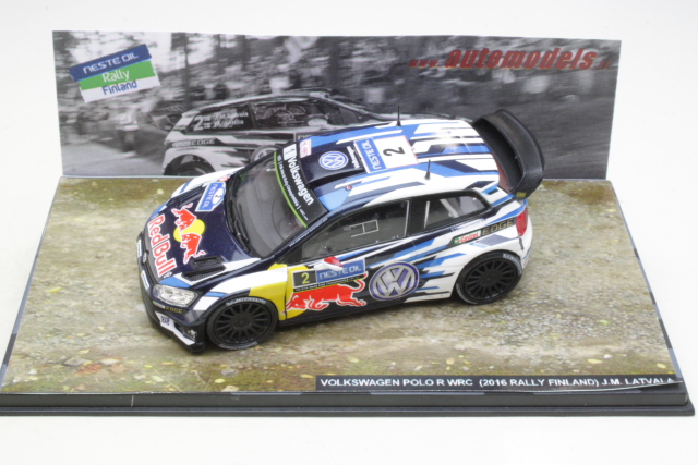 VW Polo R WRC, Finland 2016, J-M.Latvala, no.2 (B-QUALITY) - Click Image to Close