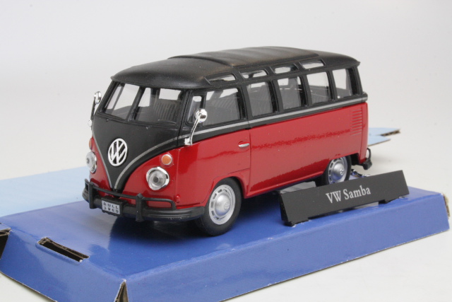 VW T1 Samba, red/black