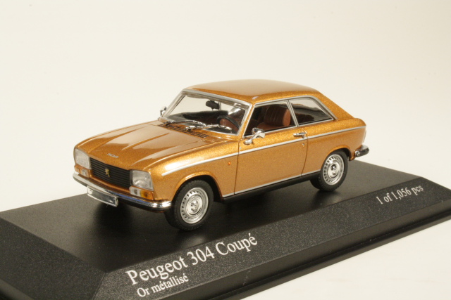 Peugeot 304 Coupe 1970, kulta - Sulje napsauttamalla kuva