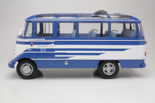 Mercedes O319 Bus 1957, blue/beige