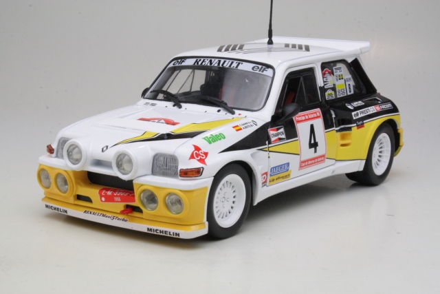 Renault R5 Maxi Turbo, Principe de Asturias 1986, C.Sainz, no.4