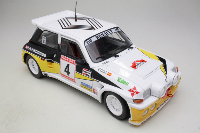 Renault R5 Maxi Turbo, Principe de Asturias 1986, C.Sainz, no.4