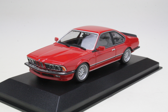 BMW 635CSi (e24) 1982, red