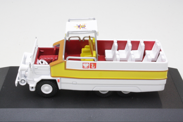 Star 660 "Open Papamobile" valkoinen/keltainen