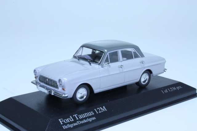 Ford Taunus 12M P4 1961, harmaa