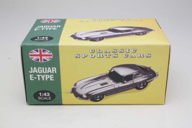 Jaguar E-Type Coupe 1961, punainen - Sulje napsauttamalla kuva