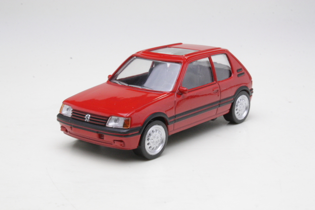 Peugeot 205 GTi 1.6 1988, punainen