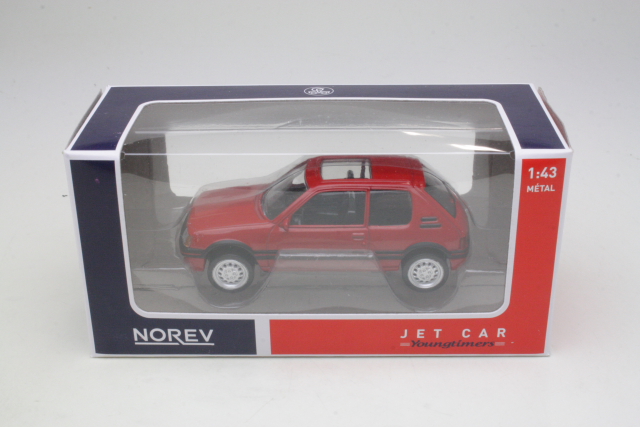 Peugeot 205 GTi 1.6 1988, punainen
