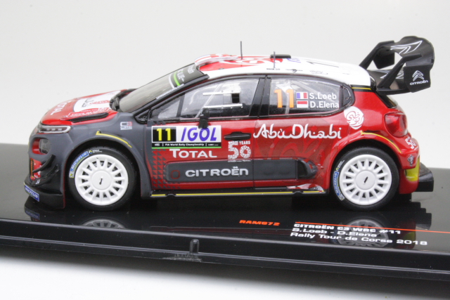 Citroen C3 WRC, Tour de Corse 2018, S.Loeb, no.11 - Click Image to Close