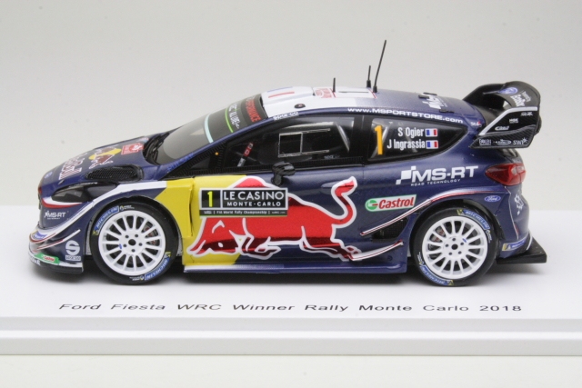 Ford Fiesta WRC, 1st. Monte Carlo 2018, S.Ogier, no.1 - Sulje napsauttamalla kuva