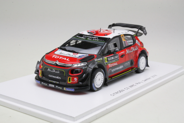 Citroen C3 WRC, 6th Sweden 2018, M.Ostberg, no.12