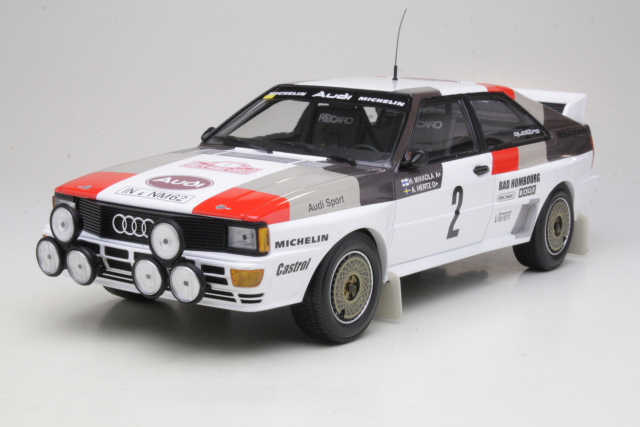 Audi Quattro A1, Monte Carlo 1983, H.Mikkola, no.2 - Sulje napsauttamalla kuva