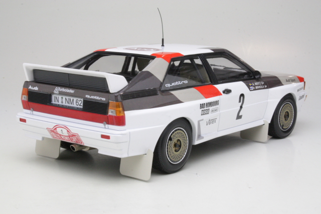 Audi Quattro A1, Monte Carlo 1983, H.Mikkola, no.2 - Sulje napsauttamalla kuva