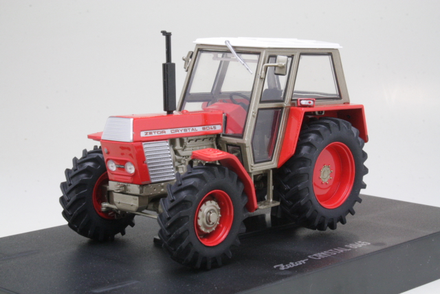 Zetor Crystal 8045 4WD, punainen - Sulje napsauttamalla kuva