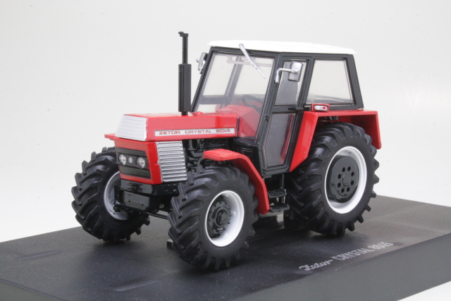 Zetor Crystal 8045 Turbo Generation II 4wd, punainen - Sulje napsauttamalla kuva