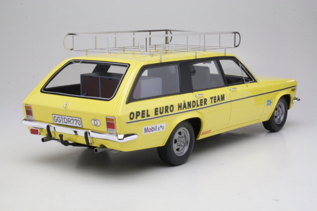 Opel Admiral B Caravan 1974 "Opel Euro Händler Team" - Sulje napsauttamalla kuva