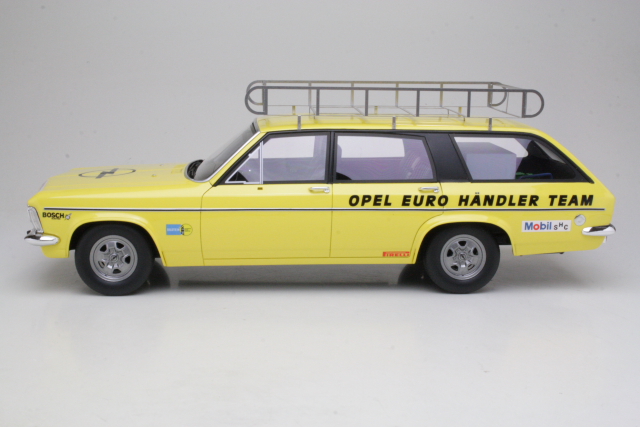 Opel Admiral B Caravan 1974 "Opel Euro Händler Team" - Sulje napsauttamalla kuva