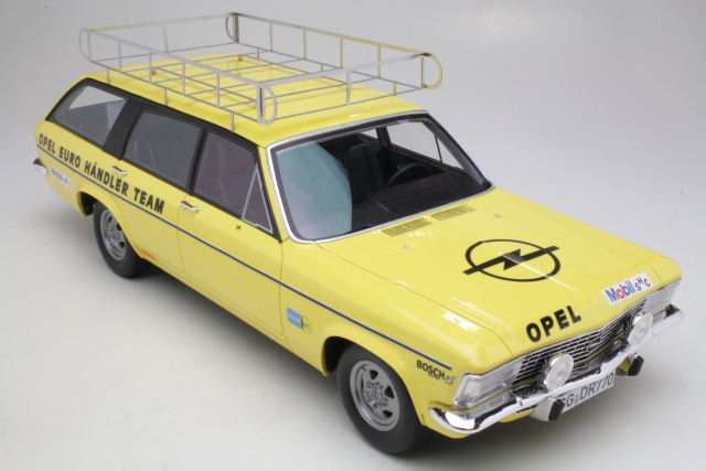 Opel Admiral B Caravan 1974 "Opel Euro Händler Team" - Sulje napsauttamalla kuva