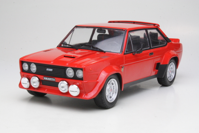 Fiat 131 Abarth 1980, punainen - Sulje napsauttamalla kuva