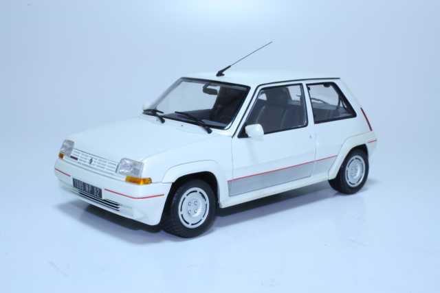 Renault 5 GT Turbo Phase1 1985, valkoinen