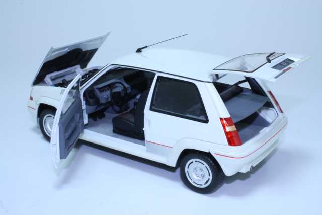 Renault 5 GT Turbo Phase1 1985, valkoinen