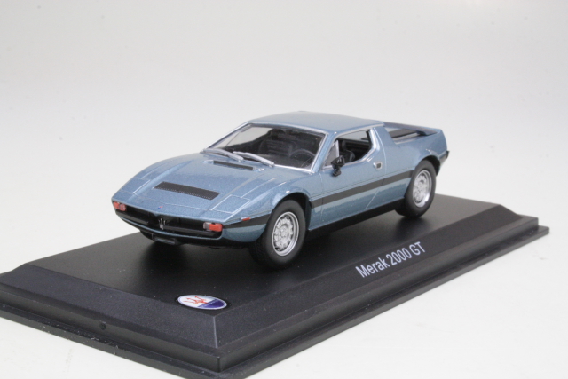 Maserati Merak 2000 GT 1977, sininen - Sulje napsauttamalla kuva