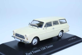 Ford Taunus 12M P4 Turnier 1962, keltainen
