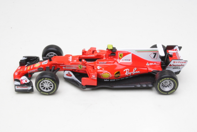 Ferrari SF70H, F1 2017, K.Raikkonen, no.7 - Sulje napsauttamalla kuva